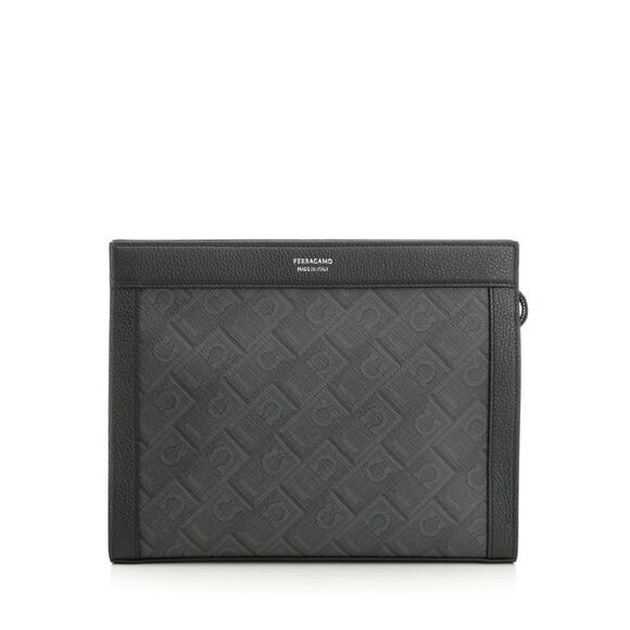 Ferragamo Men Pouch Monogram